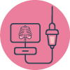 Técnica guiada ecografial. Tratamiento del Instituto contra el dolor Dr. Trinidad