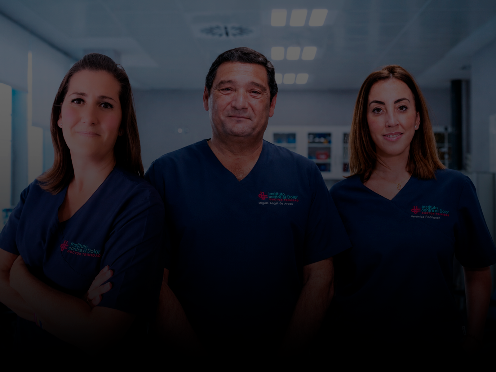 Equipo de enfermería del Instituto Contra el Dolor Dr.Trinidad